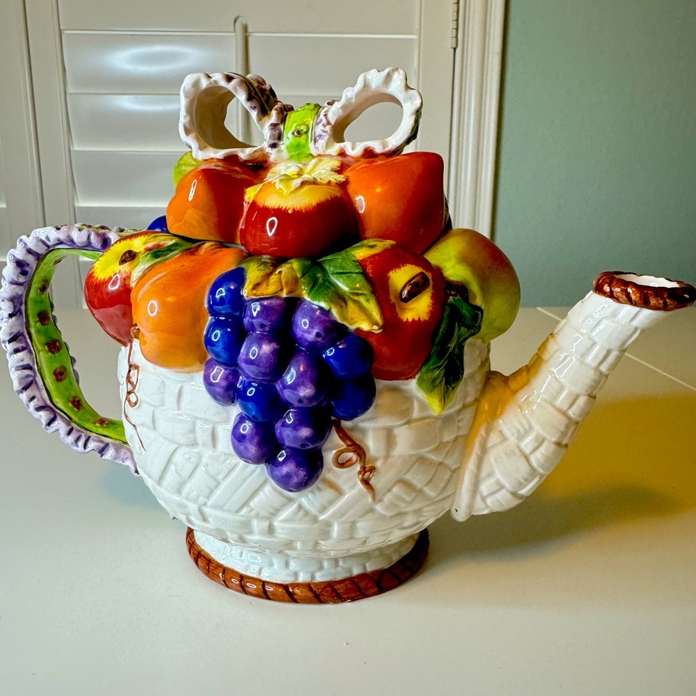 Teapot With Fruit